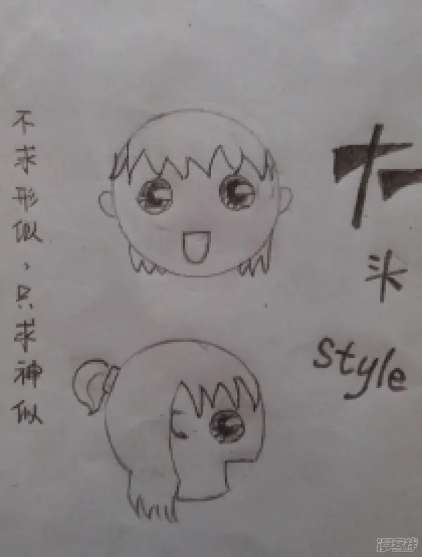 大头style